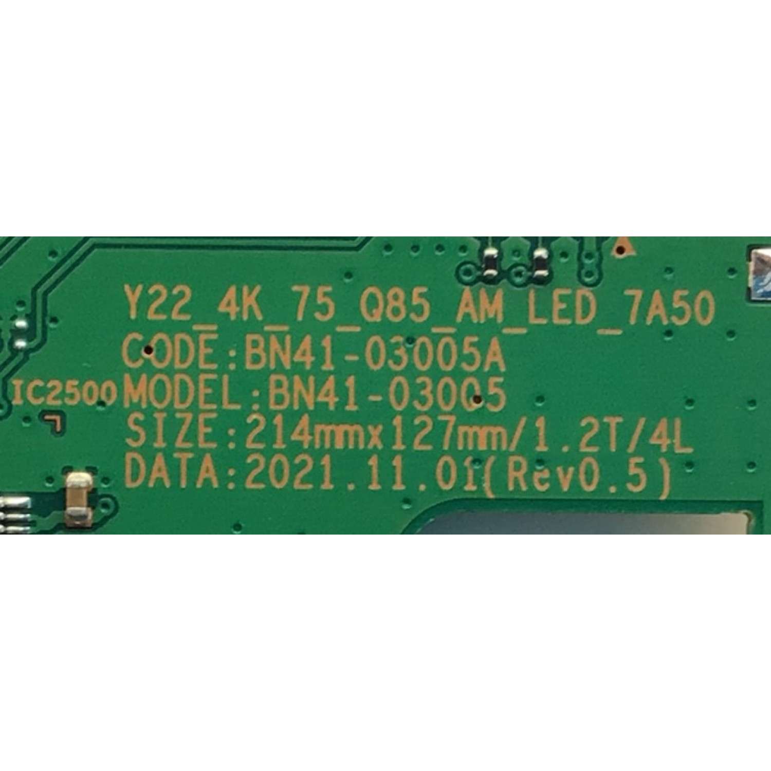 LED DRIVER PARA TV SAMSUNG NEO QLED / NUMERO DE PARTE BN94-17426B / BN41-03005A / BN97-19370B / BN9417426B / BN9719370B / HV750QUB-S7B / ST7461D04 / MODELOS QN75QN85BAFXZA BA01 / QN75QN85BAFXZA BE02 / QN75QN85BDFXZA BE02 / QN75QN90BAFXZA CC02 - Imagen 3